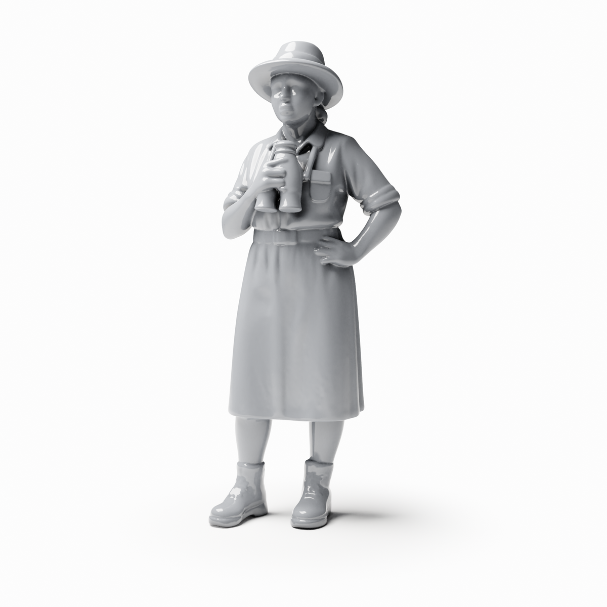 3drifter-miniatures Safari-Touristen Figurenansicht 3