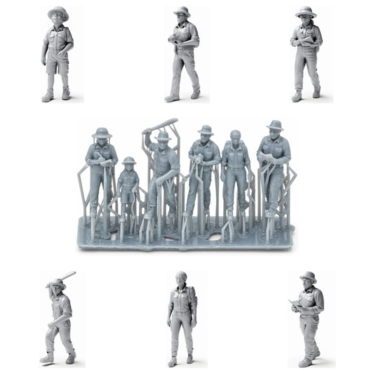 3drifter-miniatures Dschungelforscher & Abenteurer Hauptbild