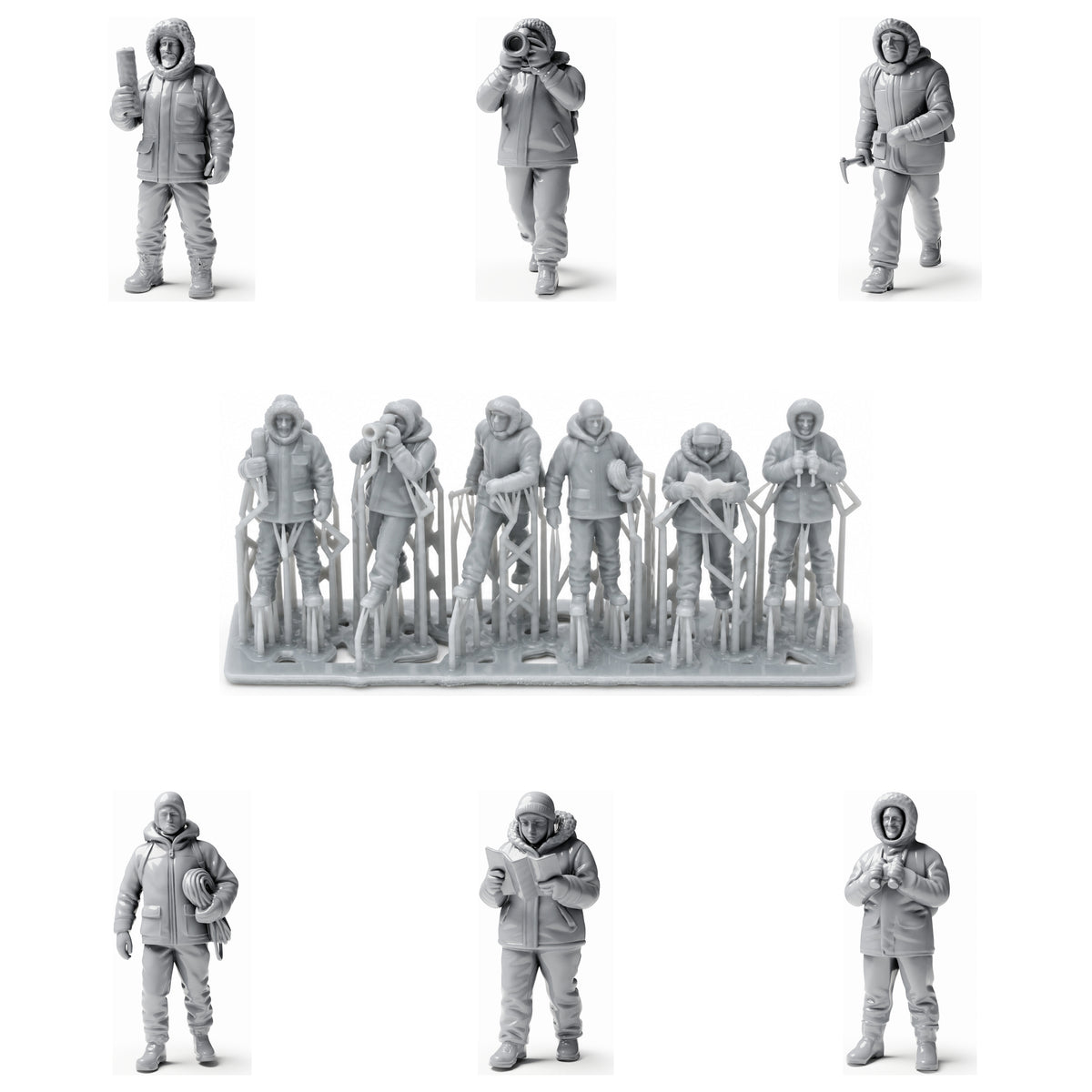 3drifter-miniatures Polarforscher Hauptbild