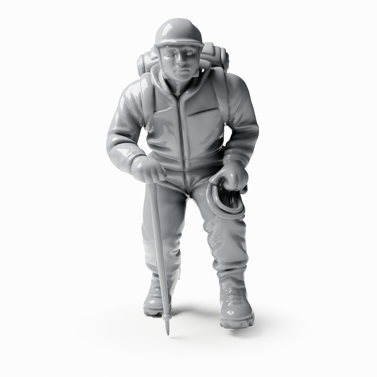 3drifter-miniatures Bergsteiger Figurenansicht 4
