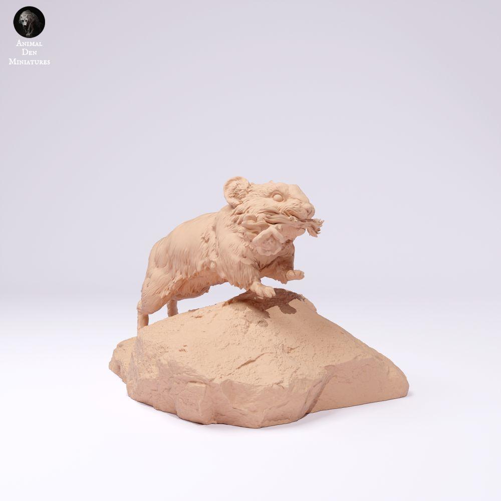 Product photo 2: Wildlife animal figure: American pika - running (25_01_07)