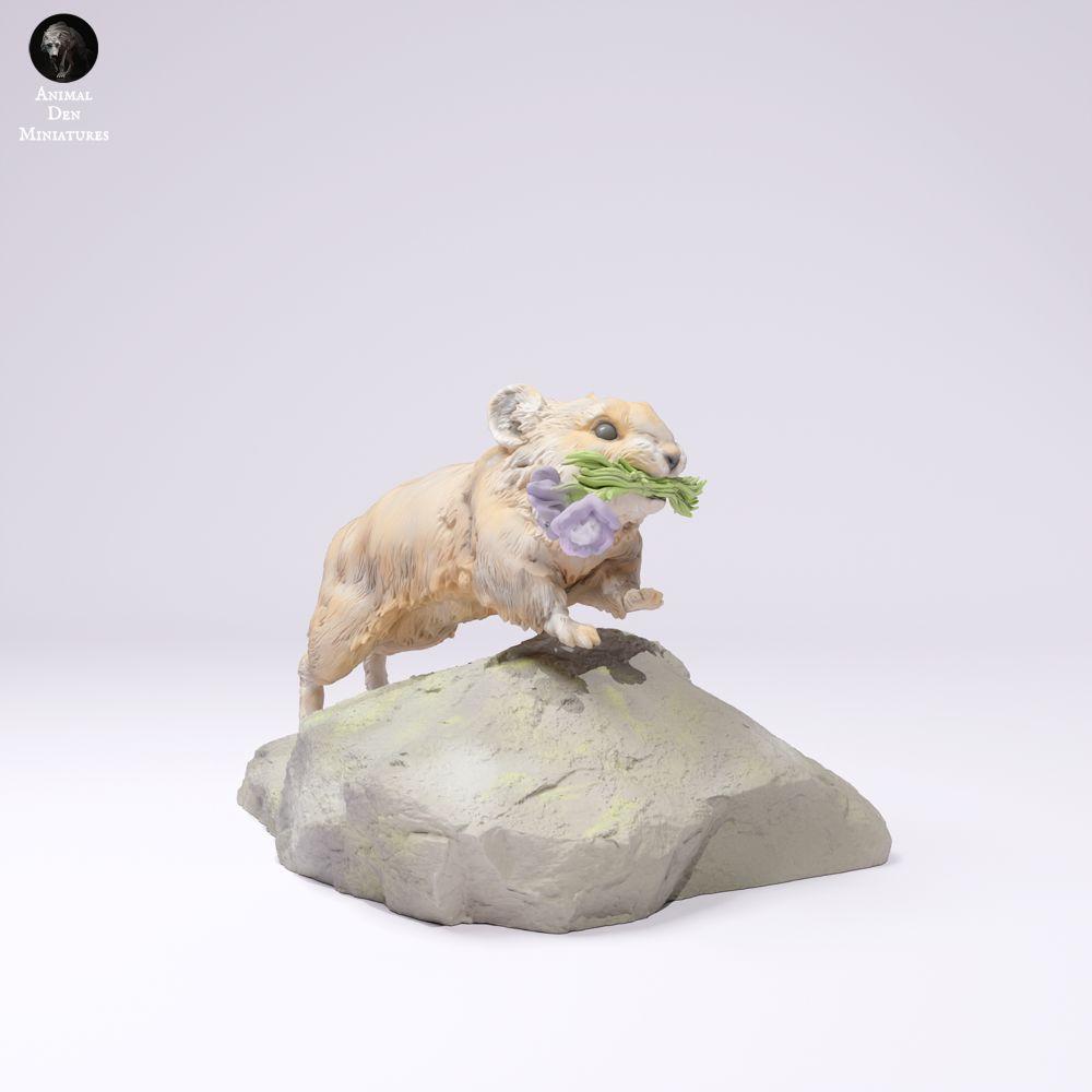Product photo 3: Wildlife animal figure: American pika - running (25_01_07)