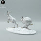 Produktfoto Tierfigur Animal Den Miniatures 3: Polar Tierfigur: Schneehasen - laufend (23_01_16)