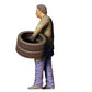 Product photo 0: Mechanic changing tire: Tire change in the auto repair shop