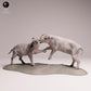 Product photo Tabletop 28mm Lord of the Print (LotP) 3: Wild Animal Figure: North Sulawesi Wild Boar - Fighting Boars (25_12_09)