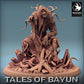 Product photo Tabletop 28mm Lord of the Print (LotP) 0: Tabletop miniature: Dark Cultist, Demon Summoner, and Necromancer - Chaos Priest Boss with Tentacles (Warlock Necromancer) (24_01_C2)