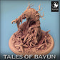 Product photo Tabletop 28mm Lord of the Print (LotP) 0: Tabletop miniature: Dark Cultist, Demon Summoner, and Necromancer - Chaos Priest Boss with Tentacles (Warlock Necromancer) (24_01_C2)