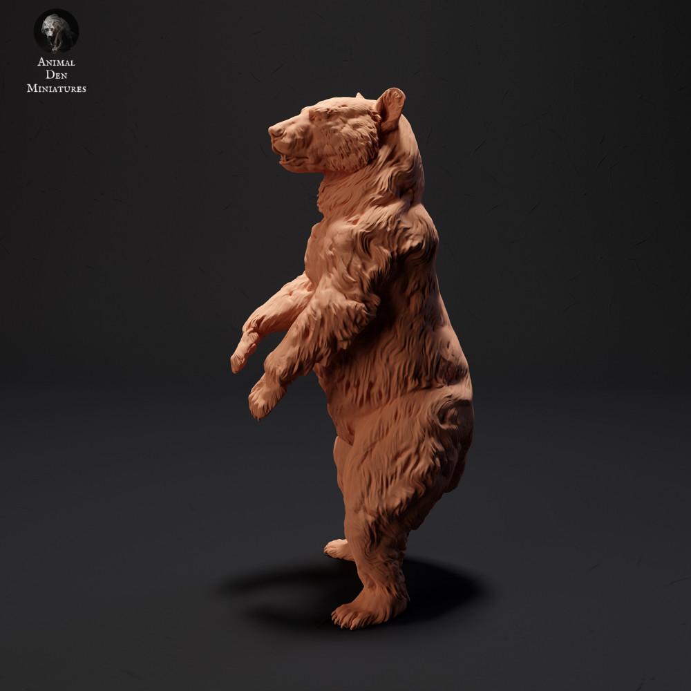 Product photo animal figure Animal Den Miniatures 1: Wild animal figure: Black bear - standing (23_09_15)