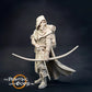 Product photo Tabletop 28mm The Printing Goes Ever On (TPGEO) 0: Northern Ranger: Forestland ranger with sword, spear, and bow