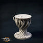 Product photo Tabletop 28mm The Printing Goes Ever On (TPGEO) 0: King and Queen of Elves: Elven Rulers with Fountain - Spouse and Consort