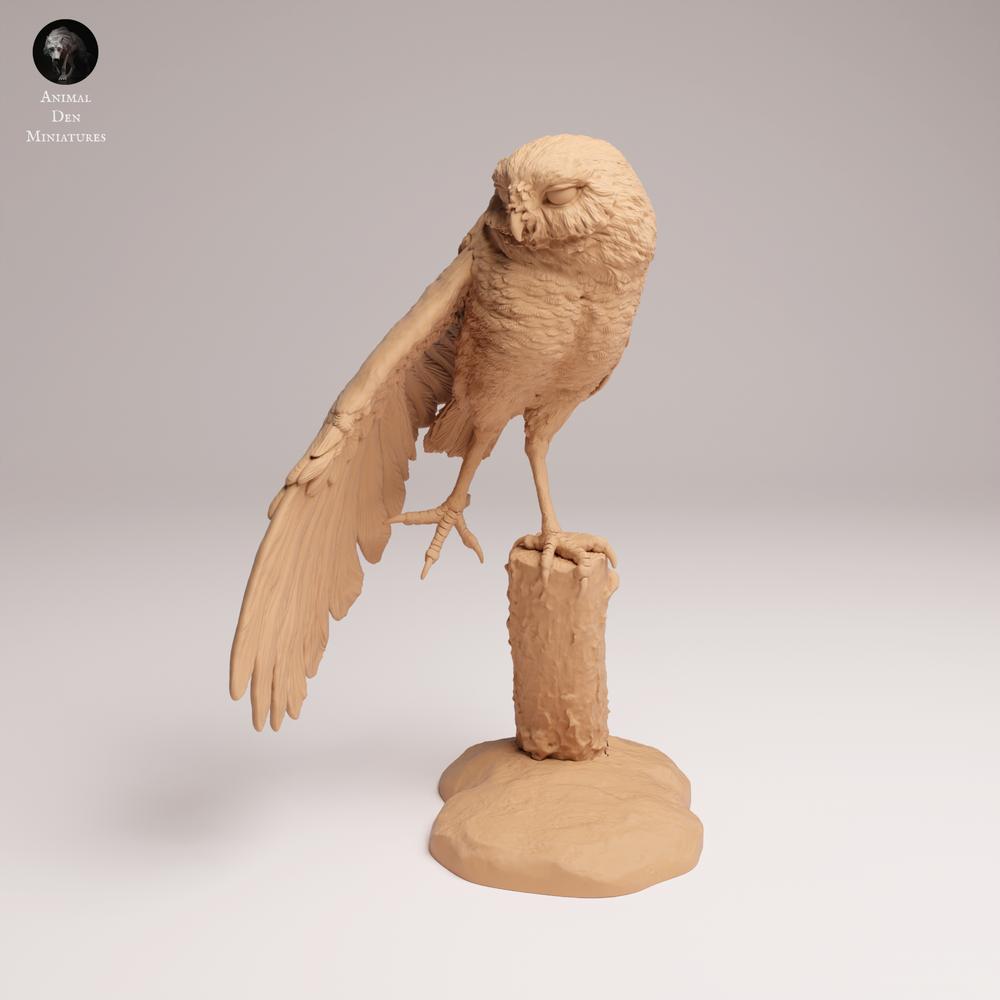 Produktfoto Tierfigur Animal Den Miniatures 2: Wildtier Tierfigur: Kanincheneule - beim Strecken (25_09_14)