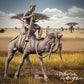 Product photo Tabletop 28mm The Printing Goes Ever On (TPGEO) 0: Savanna Riders: Proud native tribe with chieftain on camels