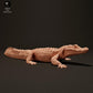 Product photo animal figure Animal Den Miniatures 0: Reptile animal figure: Black caiman - basking in the sun (23_06_07)