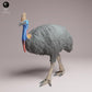 Product photo Tabletop 28mm Lord of the Print (LotP) 3: Wild bird animal figure: Southern Cassowary (26_05_10)