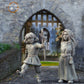 Product photo medieval historical figure 75mm Scale The Printing Goes Ever On (TPGEO) 0: Medieval knight figures villagers children - 75mm models - medieval town
