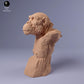 Product photo animal figure Animal Den Miniatures 2: Jungle animal figure: Common Chimpanzee - Bust (24_02_17)
