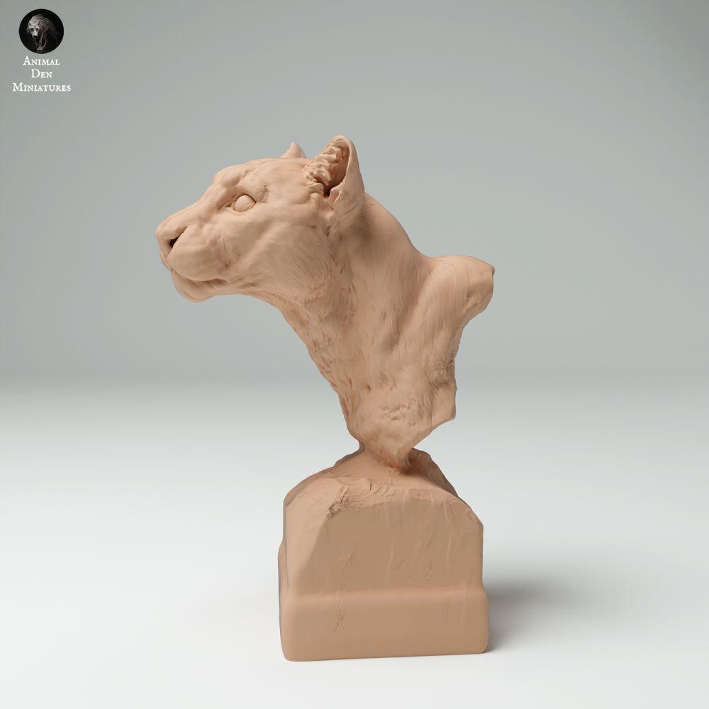 Product photo 2: Wild animal figure: Clouded Leopard - Bust (25_02_05)