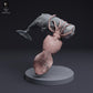 Produktfoto Tierfigur Animal Den Miniatures 3: Meerestier Tierfigur: Koloss-Kalmar im Kampf mit Pottwal (25_04_09)