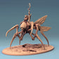Produktfoto Tabletop 28mm Lord of the Print (LotP) 0: Tabletop Miniatur: Insektenreiter auf Flügelmantis, Schwarmhexe/Pestschamane mit Stab, Mantidenkavallerie Bossmonster (24_07_D1)