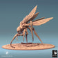 Product photo Tabletop 28mm Lord of the Print (LotP) 0: Tabletop miniature: Fyrionis - insectoid horror, mantis monster and winged creature with scythe claws, dungeon boss (24_07_D2)