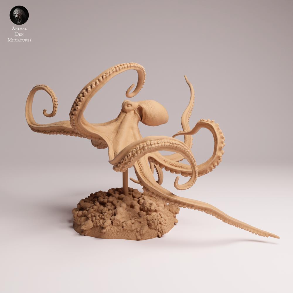 Product image 1: Marine animal figure: Day Octopus - swimming (25_10_06)
