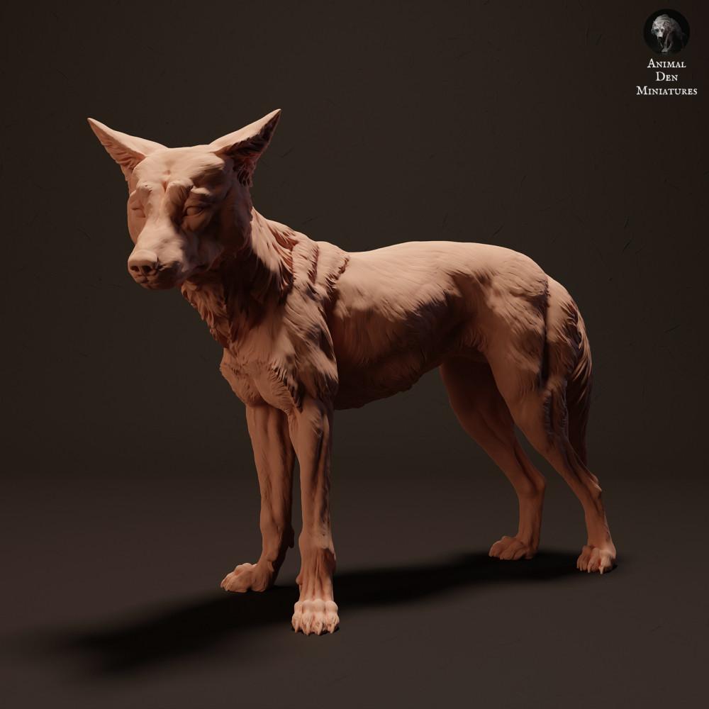 Product photo animal figure Animal Den Miniatures 0: Wildlife animal figure: Dingo (23_04_11)