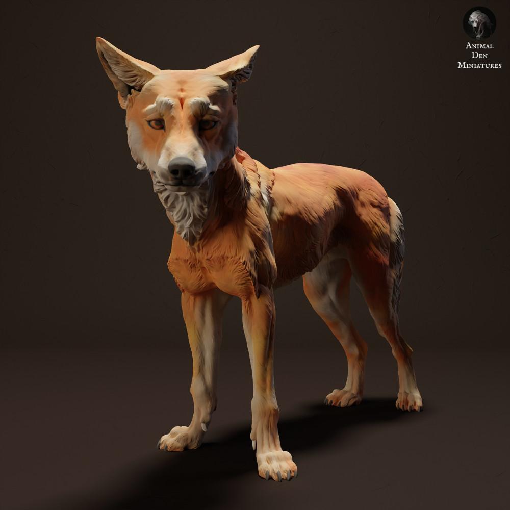 Product photo animal figure Animal Den Miniatures 2: Wild animal figure: Dingo (23_04_11)