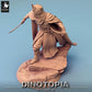 Product photo Tabletop 28mm Lord of the Print (LotP) 0: Tabletop miniature: Desert Assassin, Nomad Outlaw, Duelist with two Scimitars (24_06_E1)