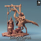 Product photo Tabletop 28mm Lord of the Print (LotP) 0: Tabletop miniature: Desert Guardian Spear Carrier and Raptor Rider, Nomad Warrior, Caravan Guard (24_06_E16)