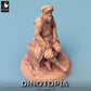 Product photo Tabletop 28mm Lord of the Print (LotP) 0: Tabletop miniature: Nomad Elder - Desert Sage, Caravan Leader, Sitting Storyteller (24_06_E20)