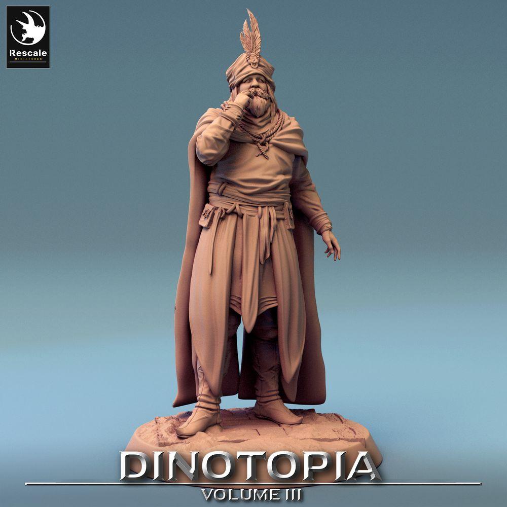 Product photo Tabletop 28mm Lord of the Print (LotP) 0: Tabletop miniature: Desert Prince and Nomad Lord, Caravan Leader and Sultan - Desert Prince Nomad Lord (24_06_E22)