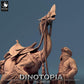 Product photo Tabletop 28mm Lord of the Print (LotP) 0: Fantasy Figure: Nomad Beastmaster with Running Bird Mount, Caravan Leader, Scout (24_06_E26)