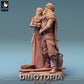 Product photo Tabletop 28mm Lord of the Print (LotP) 0: Fantasy Figures Set: Desert Nomad Leader Pair, Caravan Guardian Duo, Dune Scout (24_06_E29)