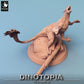 Product photo Tabletop 28mm Lord of the Print (LotP) 0: Tabletop miniature: Pyroraptor, raptor beast - feathered predator dinosaur miniature (24_06_B1)