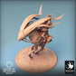 Product photo Tabletop 28mm Lord of the Print (LotP) 0: Tabletop miniature: Desert Rider on Beast with Spear, Beast Rider, Nomad Scout, Outrider (24_03_A1)