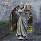 Product photo medieval historical figure 75mm Scale The Printing Goes Ever On (TPGEO) 0: Medieval knight figures villagers common woman - 75mm models - medieval town