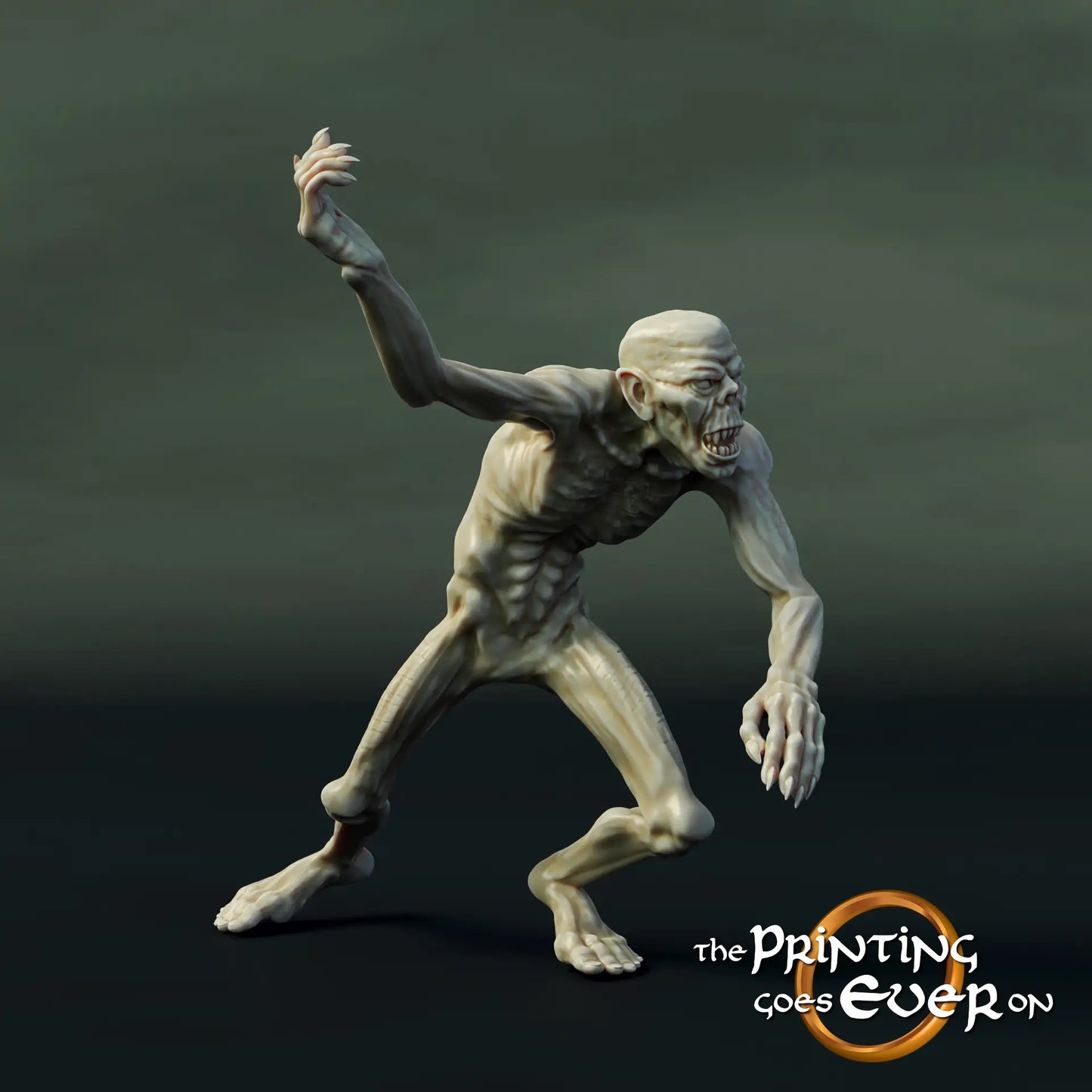 Product photo Tabletop 28mm The Printing Goes Ever On (TPGEO) 0: Ghoul: Undead Horde - Evil Creatures/Enemies