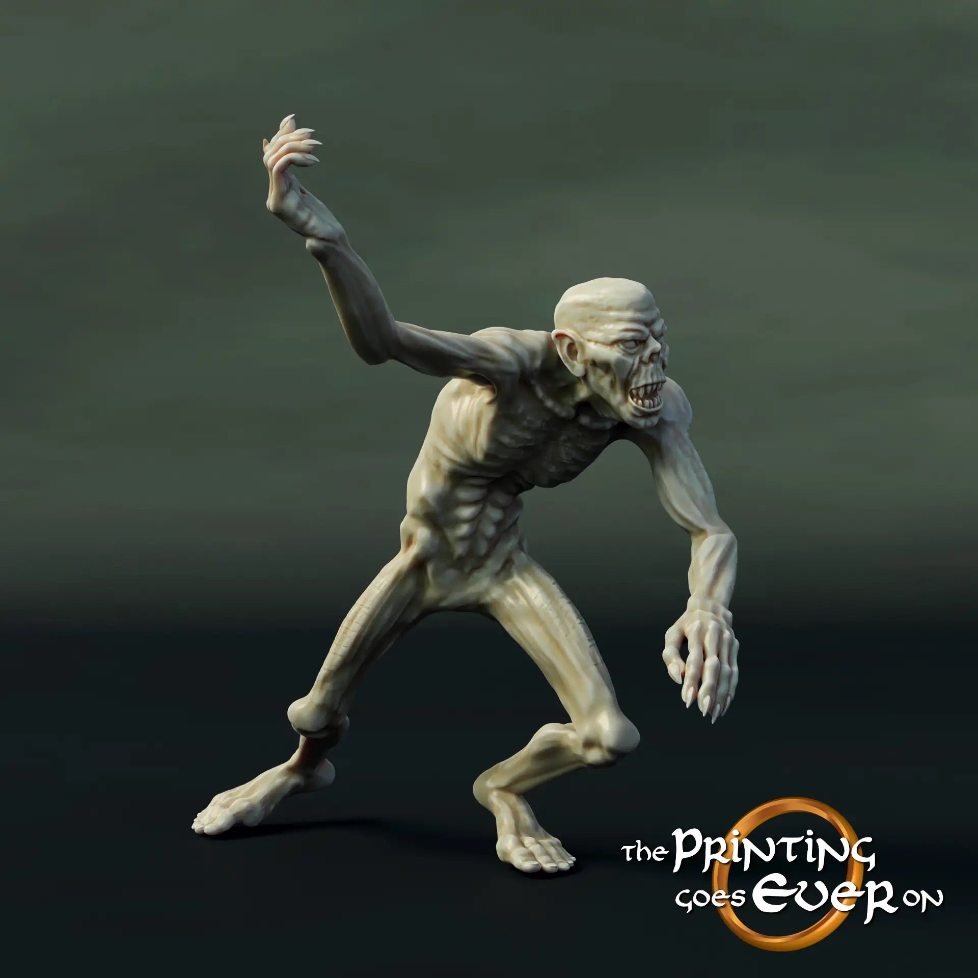 Product photo Tabletop 28mm The Printing Goes Ever On (TPGEO) 0: Ghoul: Undead Horde - Evil Creatures/Enemies