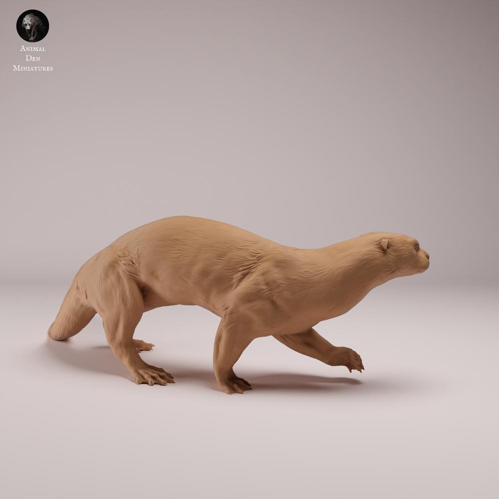 Product photo animal figure Animal Den Miniatures 0: Wild animal figure: Giant otter (26_08_04)