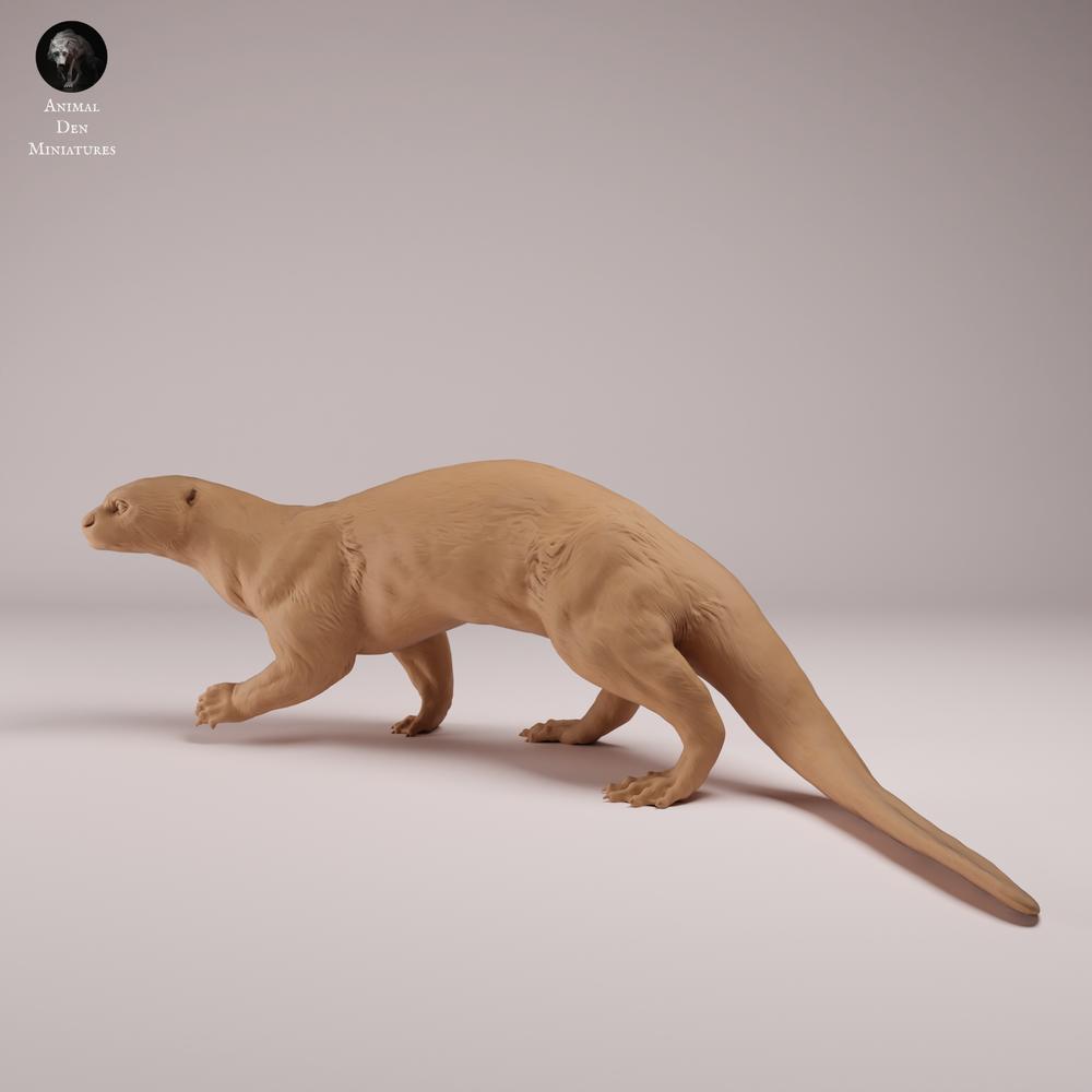 Product photo animal figure Animal Den Miniatures 1: Wild animal figure: Giant otter (26_08_04)