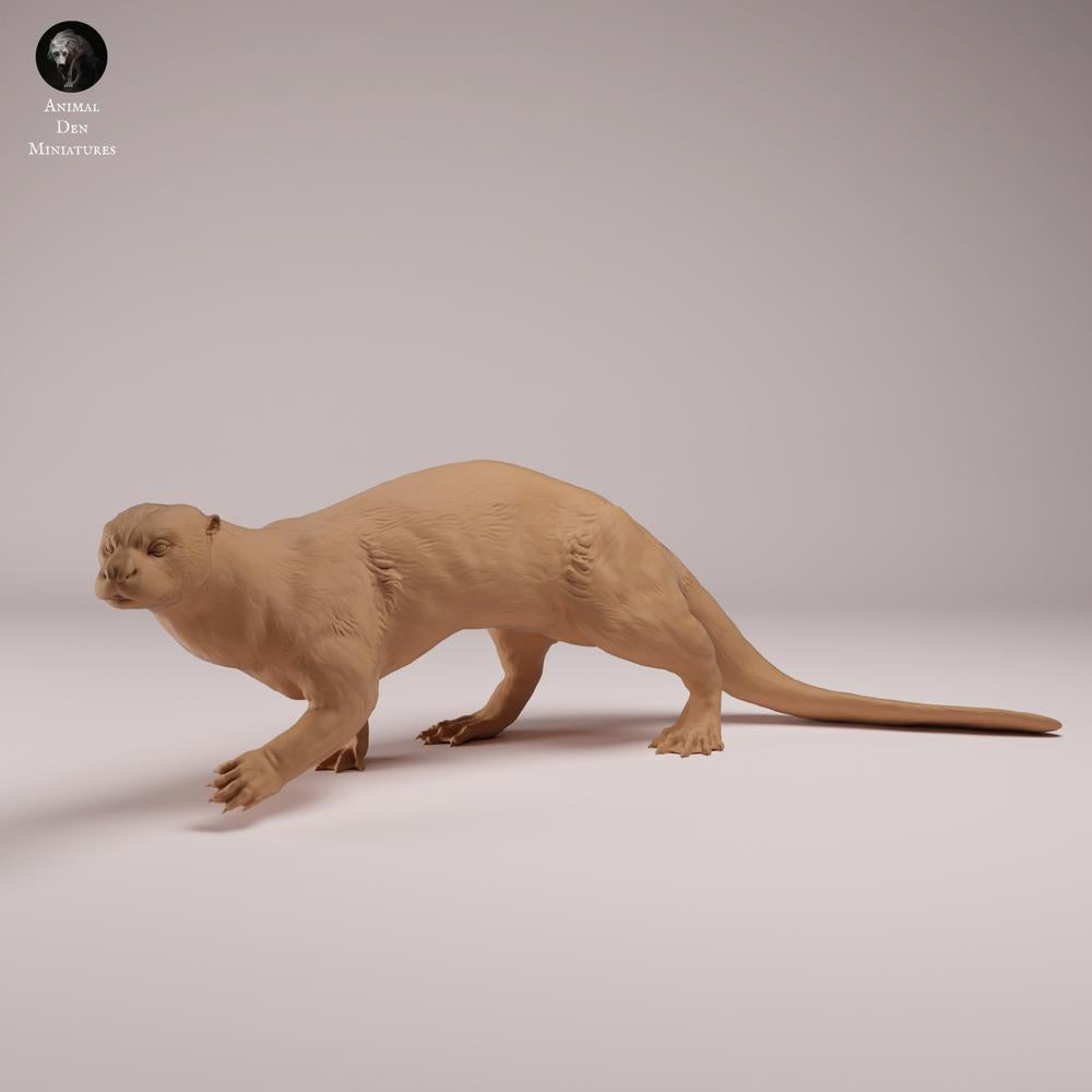 Product photo animal figure Animal Den Miniatures 2: Wild animal figure: Giant otter (26_08_04)
