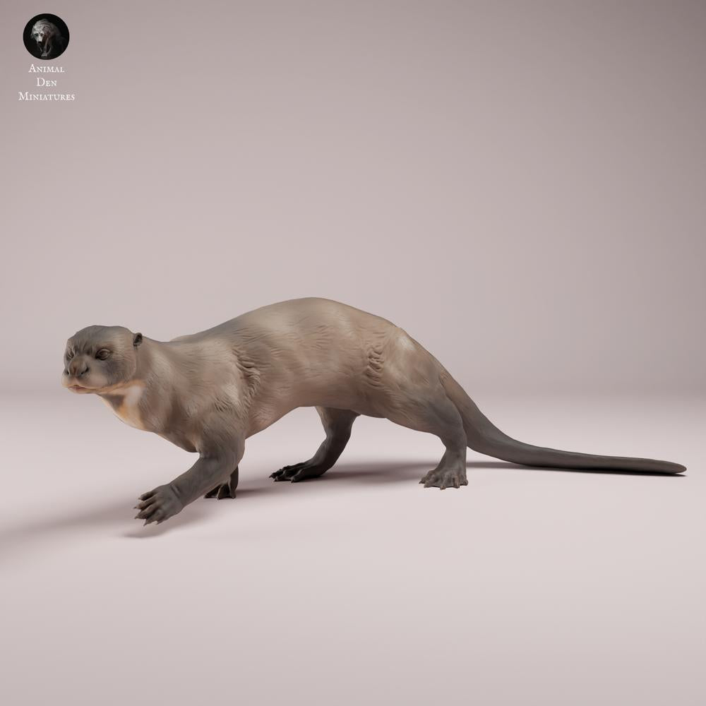 Product photo animal figure Animal Den Miniatures 3: Wildlife animal figure: Giant otter (26_08_04)