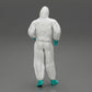 Diorama model building product photo 3: Diorama miniature: Man in full protective suit with hood, mask & gloves (Ref No. A50)