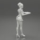 Diorama model building product photo 7: Diorama miniature: maid with tray full of cupcakes, standing figure (Ref No. A48)