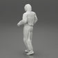 Diorama model building product photo 10: Diorama miniature: Man in full protective suit with hood, mask & gloves (Ref No. A50)