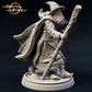 Product photo Tabletop 28mm The Printing Goes Ever On (TPGEO) 0: 9 Heroes in Wanderer Pose: Companions of Humans, Elves, Dwarves, and Halflings - Wanderer