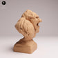 Product photo animal figure Animal Den Miniatures 0: Gorilla animal figure: Eastern lowland gorilla - aggressive silverback as a bust (25_07_19)