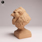 Product photo animal figure Animal Den Miniatures 1: Gorilla animal figure: Eastern lowland gorilla - aggressive silverback as a bust (25_07_19)