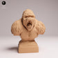 Product photo animal figure Animal Den Miniatures 2: Gorilla animal figure: Eastern lowland gorilla - aggressive silverback as a bust (25_07_19)