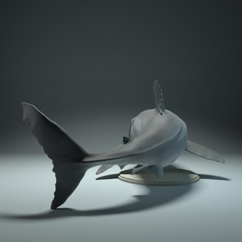 Product photo animal figure Animal Den Miniatures 2: Marine animal figure: Great White Shark (22_09_02)